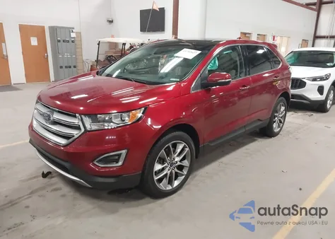 2016 Ford Edge Titanium z USA, uszkodzony, nr VIN 2FMPK4K89GBC30773